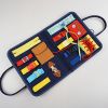 Busy Board; Toddler Travel Toys for 1 2 3 4 Year Old; 16 in 1 Montessori Sensory Board Preschool Learning Toys; Quiet Book Sensory Toys for Toddlers 1