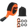 Heavy Duty Tow Strap Recovery Kit 3 in x 20 ft (MBS-36,000 lbs) Tree Saver Winch Strap, Triple Reinforced Loop & Protective Sleeves & Storage Bag