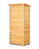 Outdoor Storage Shed, Large Wooden Outside Storage Shed, Oversize Garden Tool Shed with Metal Frame, Shelves, Floor