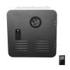 RV Tankless Water Heater, Instant Shower with 15 x 15 inches Black Door and Remote Controller, 55000BTU Optimized Comfort Performance Hot Water
