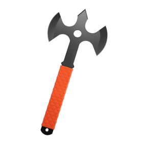 Throwing Axes and Tomahawks, 3 Pack 13.4 inch Triple Edge Axe Throwing Hatchet Set, Stainless Steel Head with Non-Slip TPR Rubber Handle