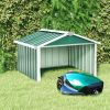 Garden Shed Green Galvanized steel Durable Garden Shed