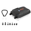 20PSI Paddle Board Pump, Rechargeable Battery-Powered, Dual Stage Inflation & Deflation SUP Air Pump with Auto-Off Function and 12V DC Car Connector