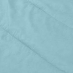 50F Flannel Lined Rectangle Adult Sleeping Bag - Blue (75" x 33")