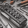 Lightweight Bike Multitool, ABS & Stainless Steel Motorcycle Repair Kit, Portable Bicycle Tool Set with Hex Keys, Screwdrivers