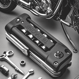 Lightweight Bike Multitool, ABS & Stainless Steel Motorcycle Repair Kit, Portable Bicycle Tool Set with Hex Keys, Screwdrivers