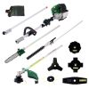 Multi-Functional 9-in-1 Gas Garden Tool â€“ Pole Saw, Hedge Trimmer, Grass Trimmer & Brush Cutter, 38CC, EPA Compliant