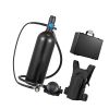 Mini Scuba Tank, 1.9L Portable Diving Tank for Underwater Breathing, Reusable Lung Diving Cylinder up to 35 Minutes Dive Time