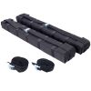 Premium Kayak Roof Rack Pads Universal Car Soft Roof Rack Kayak Carrier for Canoe/Surfboard/Paddleboard/SUP/Snowboard with Tie Down Straps
