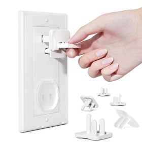 Outlet Covers Baby Proofing White - 38 Pack Plug Covers for Electrical Outlets, Child Proof Socket Covers, Baby Safety Products for Home, Office