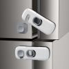 5Pack Child Proof Refrigerator Lock, Fridge Locks for Kids, with Adhesive, Child Safety Locks for Doors, RV Refrigerator