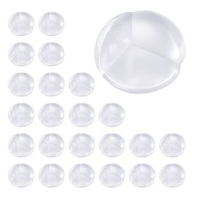 Corner Protectors Baby Proofing, 24 Pack, Clear & Transparent Table Corner Guards Covers for Baby Safety, 1.34-inch Depth, 0.28-inch Thickness