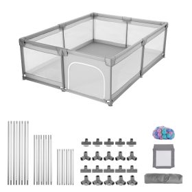 Baby Playpen, 78.7â€³ x 70.3â€³ Extra Large Playpen for Babies Toddlers, Indoor/Outdoor Baby Fence Play Yard