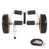 Kayak Cart, 200 lbs Load Capacity, Foldable Kayak Trolley with 10-inch Solid Rubber Tires & 1 Ratchet Strap, Paddle Board Trolley for Carrying Kayaks