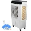 Evaporative Air Cooler, 2100 CFM, 135Â° Oscillating Swamp Cooler with Adjustable 3 Speeds and 12 H Timer, 7 Gal Portable Air Cooler for 750 Sq.ft