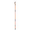 Manual Pole Saw, 7.3-27 ft Extendable Tree Pruner, Sharp Steel Blade and Scissors High Branches Trimming