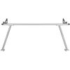 Truck Rack, 800 lbs Capacity, 71"x32" Aluminum Ladder Rack for Truck with 8 Non-Drilling C-clamps, Heavy Duty Truck Bed Rack Two-Bar Set for Kayak