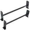 Van Roof Ladder Rack, 2 Bars Alloy Steel Roof Racks, 500 LBS Capacity Roof Rack, Adjustable Length 35.8"-52.4"
