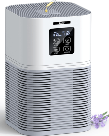 495875 2in1 air purifier activated carbon filter 0.3 micron particles aromatherapy function 140mÂ² air purification 2024L eddy current HEPA H13 filter