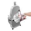 Commercial Electric Meat Bandsaw, 1800W Stainless Steel Countertop Bone Sawing Machine, Workbeach 15" x 19.1", 7.09 Inch Max Cutting Thickness