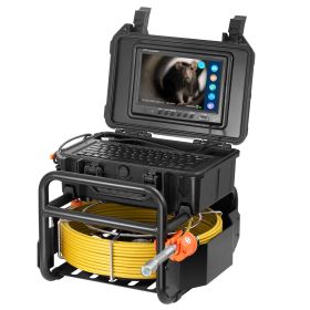 Sewer Camera, 230 ft/70m, Self-Leveling Drain Camera with 512Hz Transmitter, Distance Counter