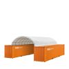 20' x 40' PVC Fabric Container Shelter, Fire Retardant, Water Resistant, UV Protected, TMG-ST2041CV(Previously ST2040C)