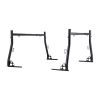 Truck Ladder Rack, 49-73 in Width, Extendable Universal Cargo Rack, Heavy Duty Steel with 800 lbs Static Load Capacity, Ideal for Canoes, Surfboards