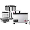 110V Electric Tomato Strainer 370W Commercial Grade Tomato Milling Machine Stainless Steel Tomato Press and Strainer 90-160 Kg/H Pure Copper Motor Foo