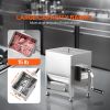Manual Meat Mixer, 10L Fixed Tank Meat Processing Equipment(Mixing Max 15LBS for Meat), Stainless Steel Meat Mixer