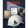 Safety Helmet, ANSI/ISEA Z89.1 Approved ABS Safety Hard Hat with 6-Point Ratchet Suspension, Adjustable Vented Hardhat for Men Women Adults