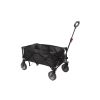 Folding Multipurpose Camp Wagon Cart; Black