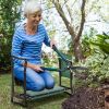 Garden Kneeling Bench with 1 Large Side Tool Pouch & Easy Folding Design, Garden Kneeler Seat for Transport & Storage