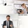 Multi functional three leaf fan light camera, high-definition monitoring+soft air supply, cross-border smart home hot item
