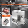 Manual Meat Mixer, 60L Tilt Tank Meat Processing Equipment(Mixing Max 60LBS for Meat), Stainless Steel Meat Mixer