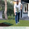 42 x 10 Inch Lawn Leveling Rake with Ergonomic Handle