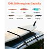 Soft Roof Rack Pads, 15.5-Inch Universal Car Roof Rack Pads