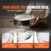 Flour Sieve Fine Mesh, 10 Mesh Flour Sifter, 304 Stainless Steel Fine Mesh Sifter Food-grade, Dia. 12.6" Fine Mesh Strainers for Baking