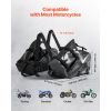 Motorcycle Saddlebags, 28 L (14 L x 2) Large Capacity Side Saddle Bags Compatible with Most Motorcycles