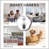 Bulb Security Camera, Outdoor, 2-Pack, HD Wireless, 360Â° Panoramic View, Motion Detection & Alarm, 2-Way Audio, Night Vision