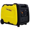 Super Quiet 4500W Portable Inverter Generator â€“ Electric Start, Foldable Handle with Wheels, 212cc 4-Stroke Gas, EPA Compliant