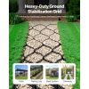 Gravel Grid, 4 Inch Depth, 17.06 x 8.86 FT / 5200 x 2700 mm, 1880 LBS Per Sq ft Grass Ground Retainer, Permeable Geo Grids Driveway Stabilization