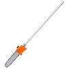 12 in 1 Multi-Functional Trimming Tool, 52CC 2-Cycle Garden Tool System with Gas Pole Saw, Hedge Trimmer, Grass Trimmer