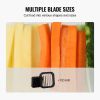 French Fry Cutter, Potato Slicer with 1/2-Inch Stainless Steel Blade, Manual Potato Cutter Chopper with Suction Cups, Great for Potato, French Fries
