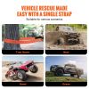 Heavy Duty Tow Strap Recovery Kit 3" x 30 ft (MBS-36,000 lbs) Tree Saver Winch Strap, Triple Reinforced Loop & Protective Sleeves & Storage Bag