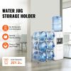 3 Tiers Water Jug Holder, 5 Gallon Water Bottle Holder, Double Row Water Bottle Rack for 6 Bottles, Heavy Duty Water Jug Rack for Kitchen, Office
