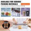 Impulse Sealer 12 inch, Manual Heat Sealing Machine with Adjustable Heating Mode, Aluminum Shrink Wrap Bag Sealers for Plastic Mylar PE PP Bags