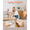 Corner Protectors Baby Proofing, 24 Pack, Clear & Transparent Table Corner Guards Covers for Baby Safety, 1.34-inch Depth, 0.28-inch Thickness