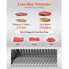 Meat Cutter Machine Blade, 5 mm Blade for Commercial Meat Cutter, One Set Blade for SJY-DQ90 Meat Cutting Machine, Stainless Steel