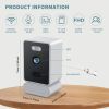 Window type disguised surveillance camera, built-in WiFi, motion detection alarm, suitable for cross-border security of homes/shops
