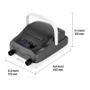 Paddle Board Pump, 20PSI High Pressure, Dual Stage Inflation & Deflation SUP Air Pump with Auto-Off Function and 12V DC Car Connector